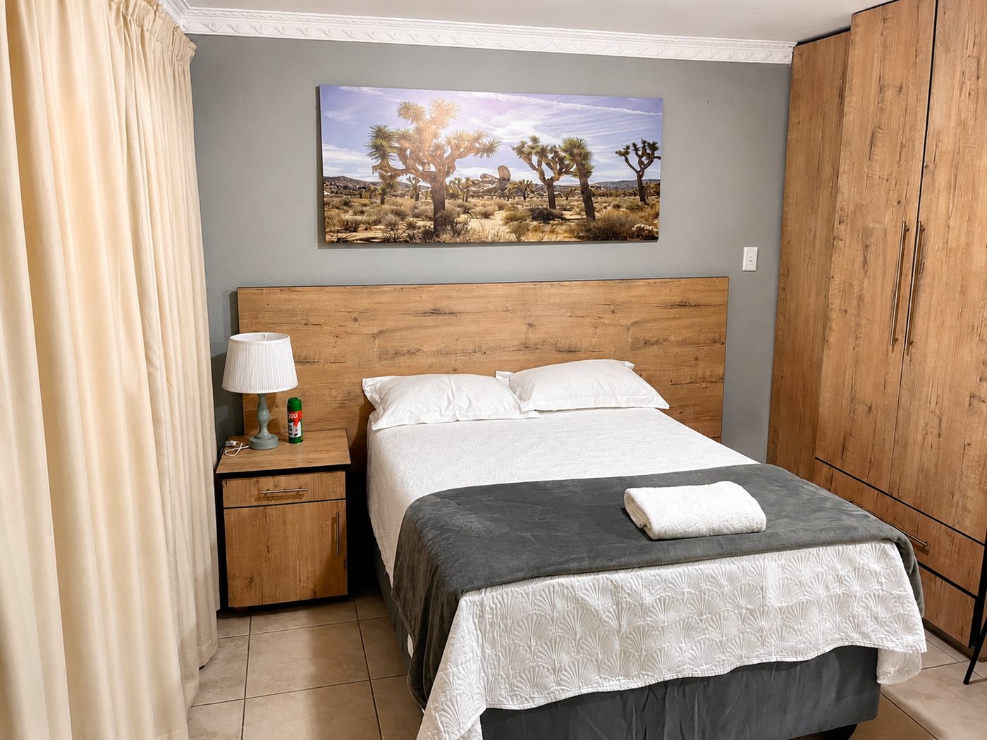 Deluxe Double Room bed, second styling